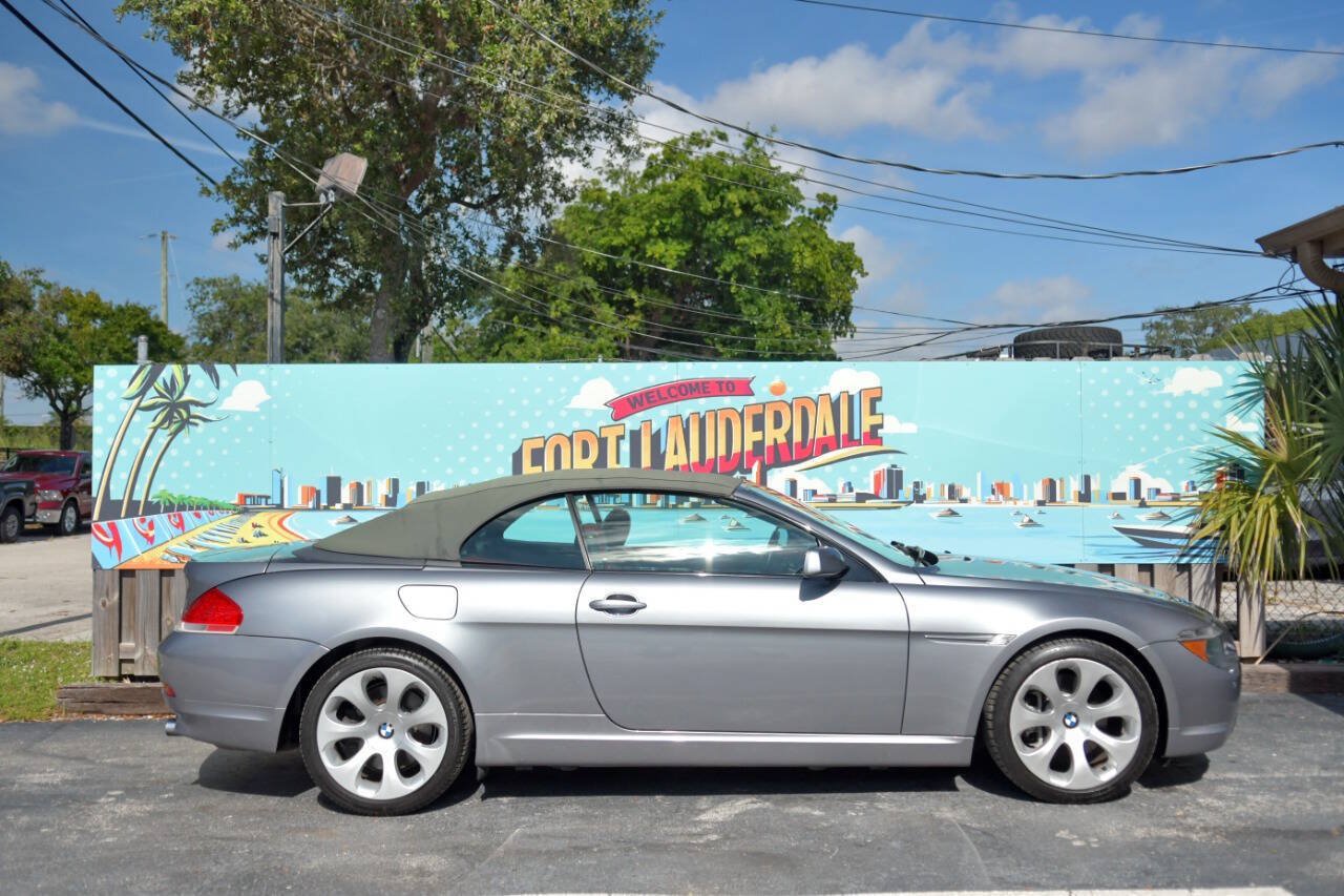 Used 2005 BMW 645Ci Convertible RWD image 26