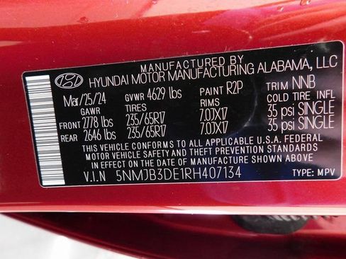 Used 2024 Hyundai Tucson SEL image 51