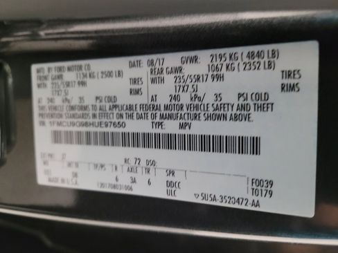 Used 2017 Ford Escape SE w/ SE Leather Comfort Package image 33