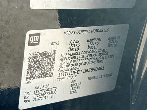 Used 2022 GMC Sierra 1500 AT4 w/ AT4 Premium Package image 34