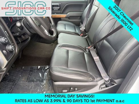 Used 2017 Chevrolet Silverado 1500 LTZ w/ Max Trailering Package AWD/4WD image 17