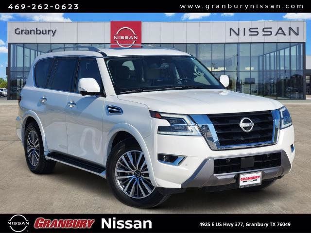 Certified 2024 Nissan Armada SL w/ Captain's Chairs Package AWD/4WD image 1