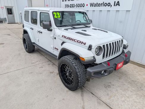 Used 2023 Jeep Wrangler Unlimited Rubicon w/ LED Lighting Group AWD/4WD image 8