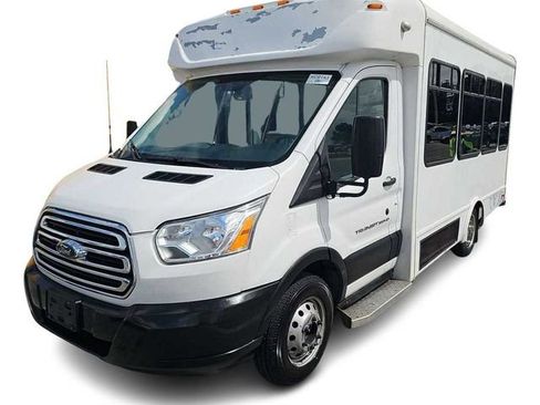 Used 2019 Ford Transit 350 138 DRW w/ Shuttle Bus Prep Package RWD image 1