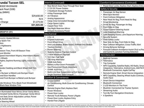 Used 2024 Hyundai Tucson SEL FWD image 25