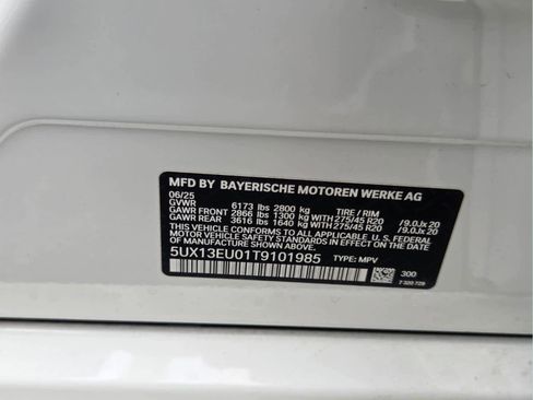 Certified 2026 BMW X5 sDrive40i w/ M Sport Package RWD image 21