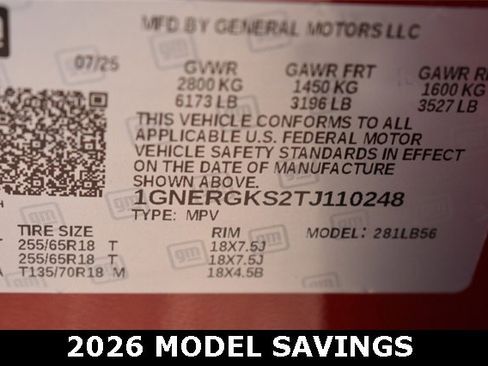 New 2026 Chevrolet Traverse LT w/ Enhanced Driving Package image 37