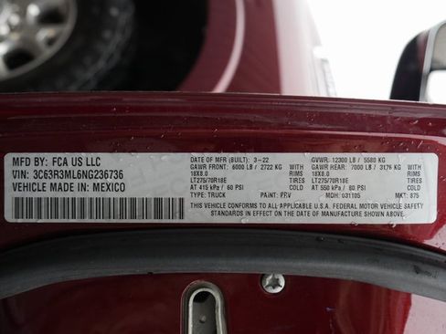 Used 2022 RAM 3500 Laramie image 8