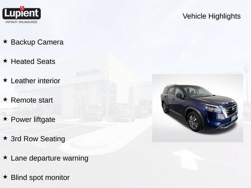 Used 2023 Nissan Pathfinder SL AWD/4WD image 2
