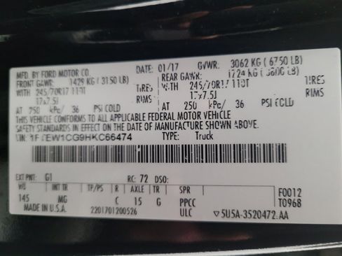 Used 2017 Ford F150 XLT RWD image 33