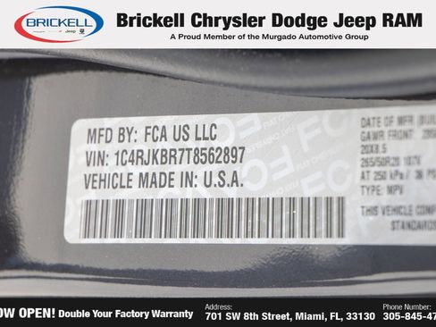 New 2026 Jeep Grand Cherokee L Limited AWD/4WD image 34