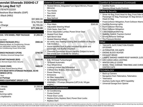 New 2026 Chevrolet Silverado 3500 LT AWD/4WD image 34