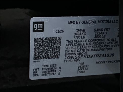 New 2026 Chevrolet Suburban RST w/ RST Capability Package image 25