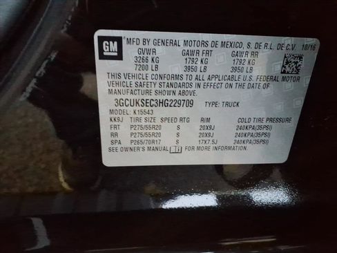 Used 2017 Chevrolet Silverado 1500 LTZ image 35