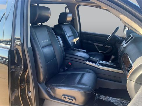 Used 2015 Nissan Armada Platinum w/ 2nd Row Captain Seat Package RWD image 8