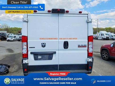 Used 2021 RAM ProMaster 1500 w/ Convenience Group FWD image 8
