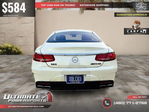 Used 2016 Mercedes-Benz S 550 4MATIC Coupe w/ Sport Package image 9