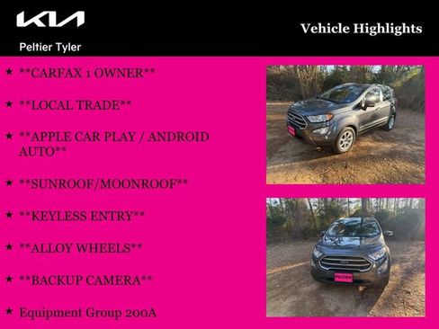 Used 2021 Ford EcoSport SE image 12