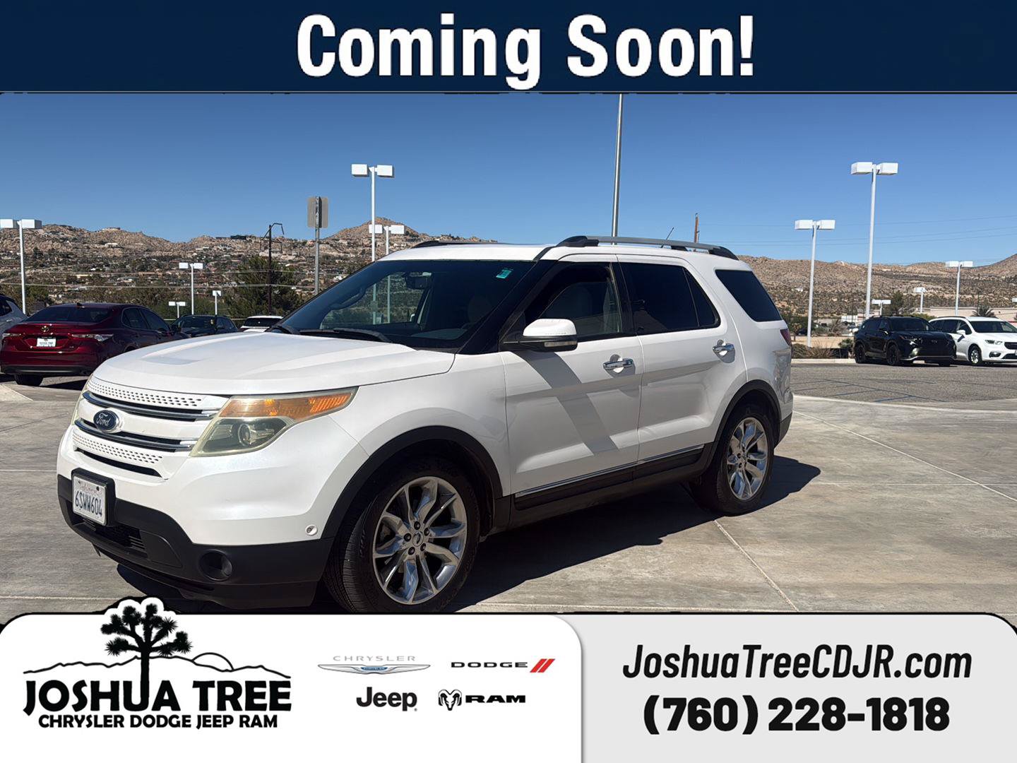 Used 2011 Ford Explorer Limited w/ 302A Rapid Spec Order Code FWD image 1