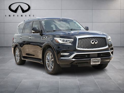 Used 2022 INFINITI QX80 Luxe w/ Cargo Package AWD/4WD image 3