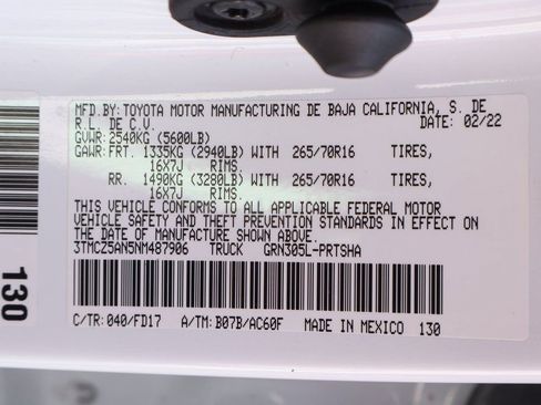 Used 2022 Toyota Tacoma TRD Off-Road w/ Technology Package image 50