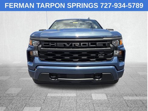 Certified 2024 Chevrolet Silverado 1500 Custom w/ Turbomax Blackout Package RWD image 6