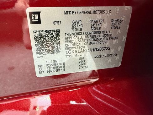 Used 2017 GMC Yukon SLE w/ SLE Value Package RWD image 34