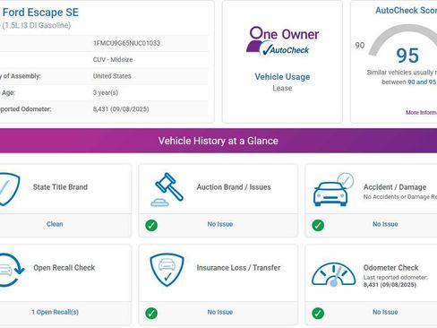 Used 2022 Ford Escape SE w/ Convenience Package image 4