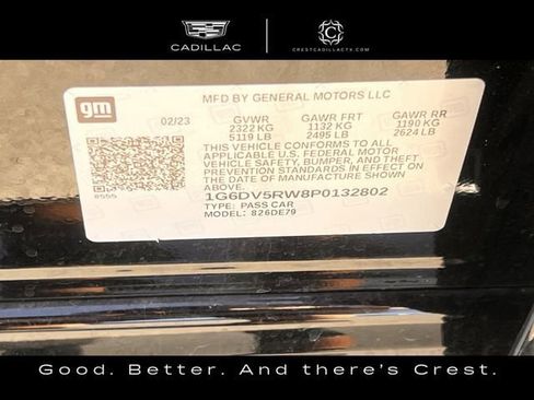 Certified 2023 Cadillac CT5 V w/ Premium Package image 31