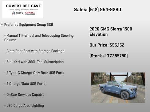 New 2026 GMC Sierra 1500 Elevation AWD/4WD image 18