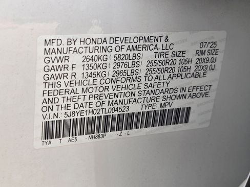 Certified 2026 Acura MDX A-Spec AWD/4WD image 34