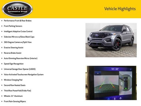 Used 2023 Ford Explorer ST w/ Equipment Group 401A AWD/4WD image 12