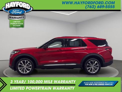 Used 2025 Ford Explorer Platinum w/ Ultimate Package AWD/4WD image 2