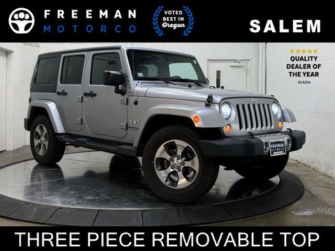 Used 2018 Jeep Wrangler Unlimited Sahara image 1