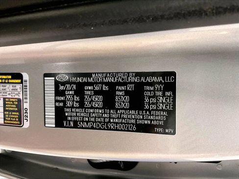 Used 2024 Hyundai Santa Fe Limited AWD/4WD image 36