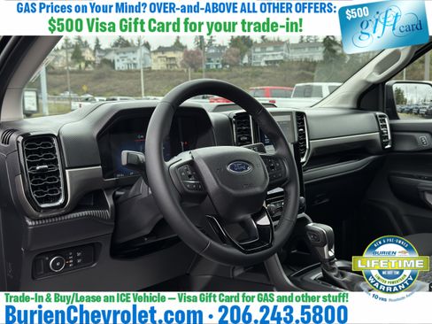 Used 2025 Ford Ranger XLT w/ Trailer Tow Package AWD/4WD image 12