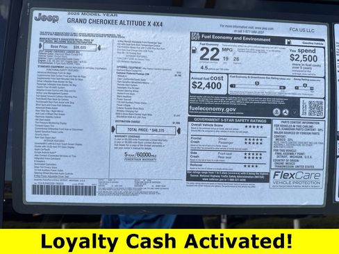 New 2025 Jeep Grand Cherokee Laredo image 44