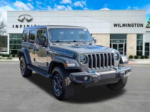 Used 2022 Jeep Wrangler Unlimited Rubicon 4xe w/ Cold Weather Group AWD/4WD image 1