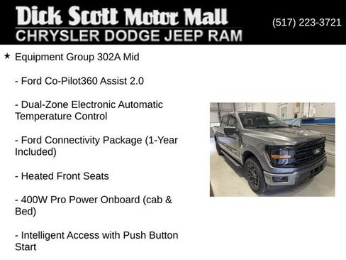 Used 2026 Ford F150 XLT w/ Equipment Group 302A MID AWD/4WD image 5