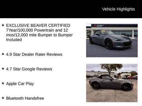 Used 2021 MAZDA MX-5 Miata Club image 5