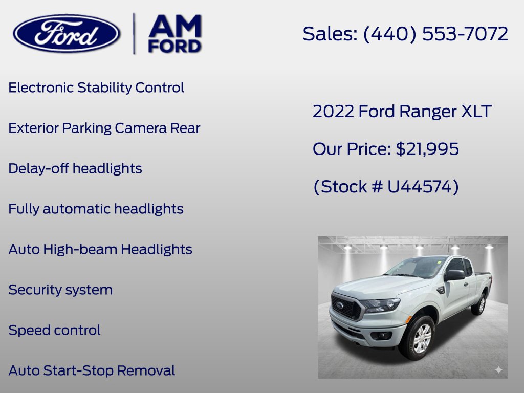 Used 2022 Ford Ranger XLT AWD/4WD image 14