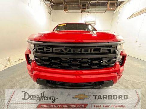 Used 2025 Chevrolet Silverado 1500 Custom w/ Turbomax Blackout Package AWD/4WD image 2