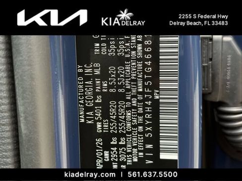 New 2026 Kia Sorento EX w/ EX Premium Package FWD image 33