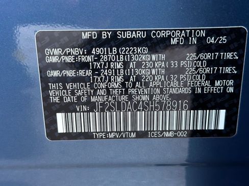 Certified 2025 Subaru Forester AWD/4WD image 46