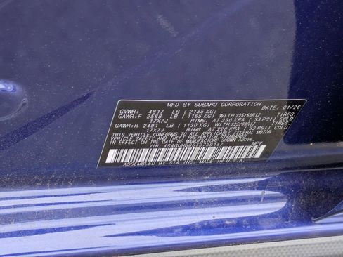 New 2026 Subaru Crosstrek 2.5i AWD/4WD image 24