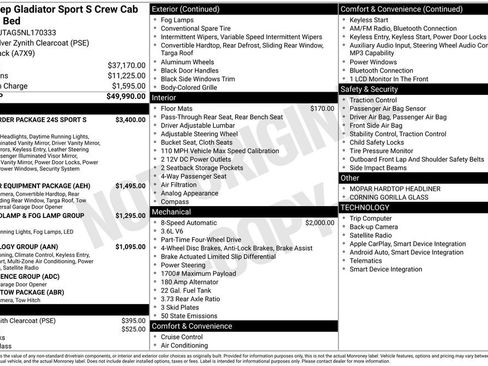 Used 2022 Jeep Gladiator Sport AWD/4WD image 24
