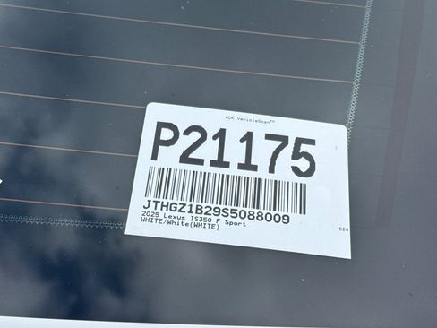 Used 2025 Lexus IS 350 F Sport image 32
