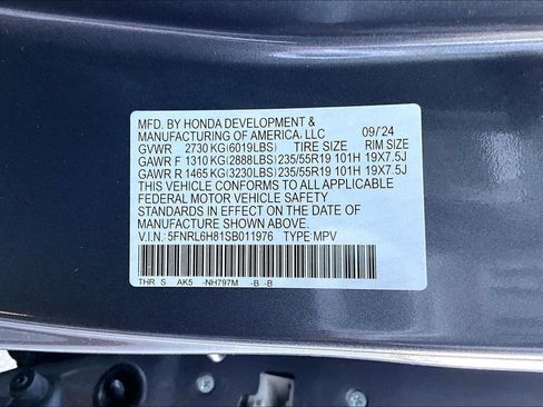 Used 2025 Honda Odyssey Touring image 16
