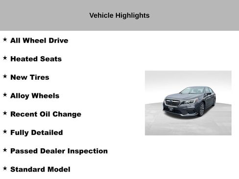 Used 2018 Subaru Legacy 2.5i Premium AWD/4WD image 9