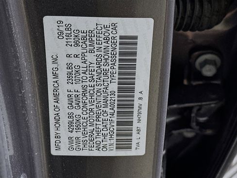 Used 2020 Honda Accord LX image 12